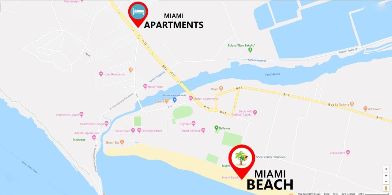 Miami Apartments Ülgün Dış mekan fotoğraf